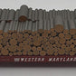 Atlas 7276-4 O Scale Western Maryland Lumber Car #405 2-rail LN/Box