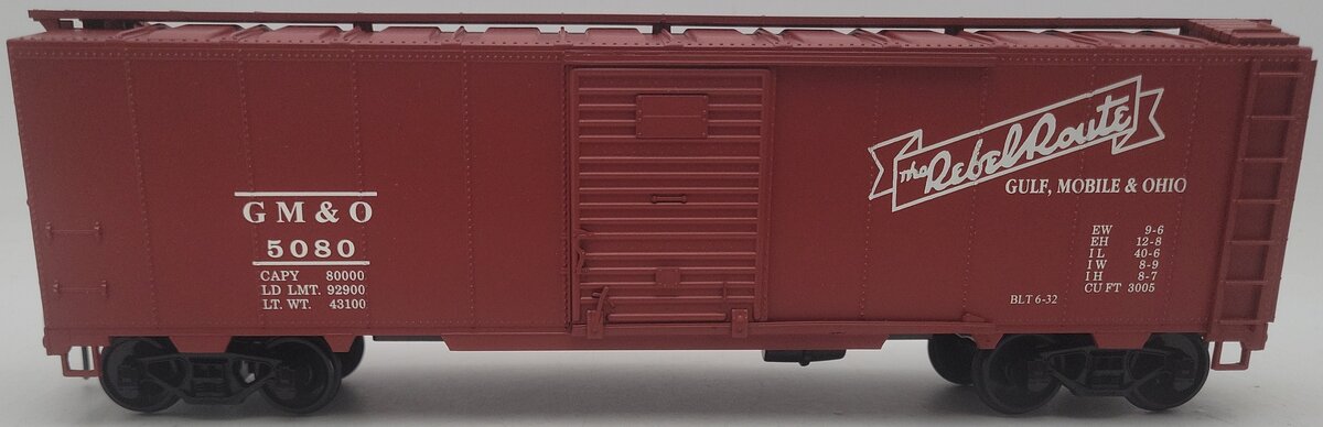 Weaver O Gauge Gulf Mobile & Ohio Boxcar #5080 EX/Box