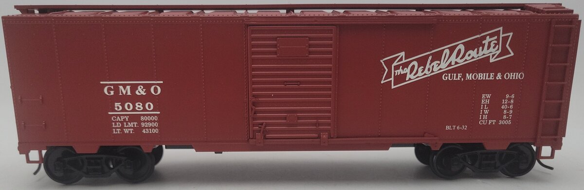Weaver O Gauge Gulf Mobile & Ohio Boxcar #5080 EX/Box