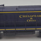 Weaver U5549 O Gauge Chesapeake & Ohio 2-Rail Diesel Locomotive #5601 EX/Box