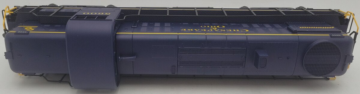 Weaver 5549-S O Scale 2-rail Chesapeake & Ohio Diesel Locomotive #5600 EX/Box