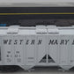 Weaver U19002S O Scale Western Maryland AC-2 Covered Hopper #5101 (2-Rail) EX/Box