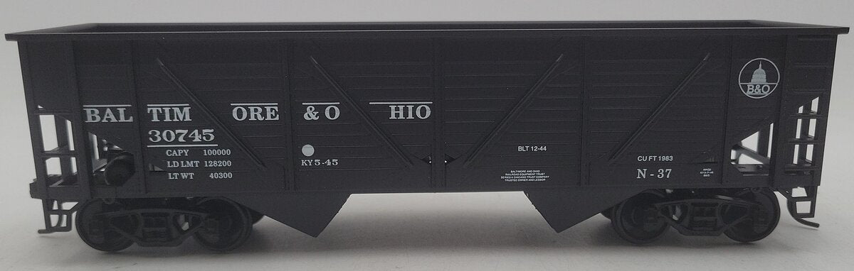 Weaver O Scale 2-Rail Baltimore & Ohio Hopper Car #30745 EX/Box