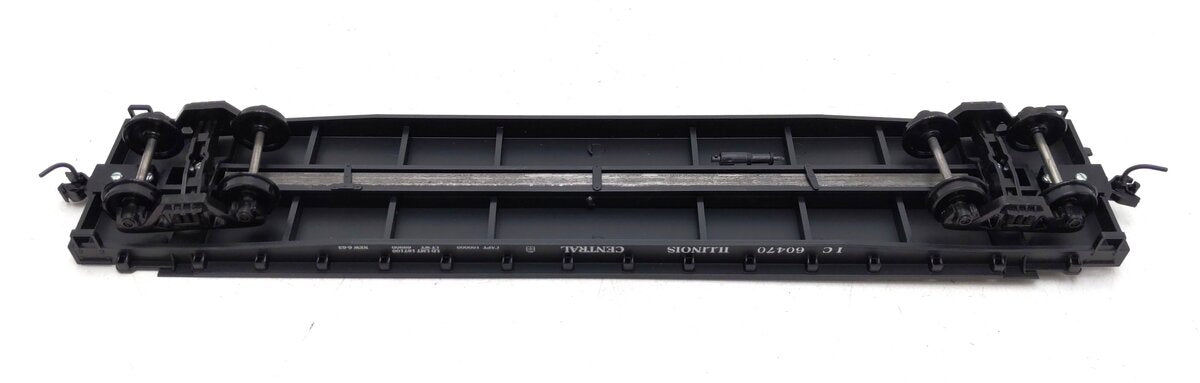 Weaver U2522L O Scale Illinois Central 50' Flatcar #60470 - 2 Rail LN/Box