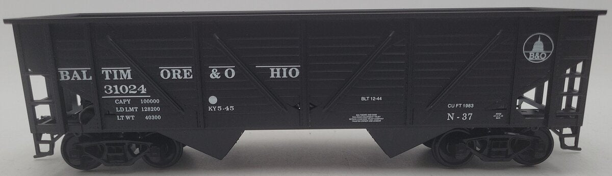Weaver O Scale Baltimore & Ohio Hopper Car #31024 (2-Rail) EX/Box