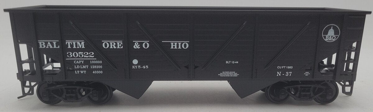Weaver O Scale 2-Rail Baltimore & Ohio Hopper Car #3052 EX/Box