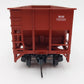 Weaver U18005LD Western Maryland 3 Bay 9 Panel Hopper #70335 (2-Rail) EX/Box