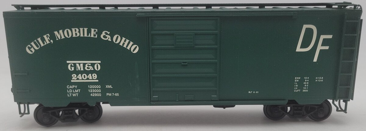 Weaver O Scale Gulf Mobile & Ohio Boxcar #24049 (2-Rail) EX/Box