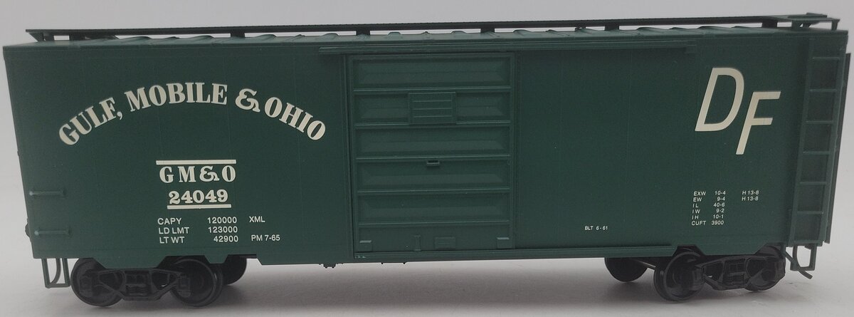 Weaver O Scale Gulf Mobile & Ohio Boxcar #24049 (2-Rail) EX/Box
