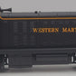 Weaver 5006 O Scale Western Maryland Diesel Locomotive #189 (2 Rail) EX/Box