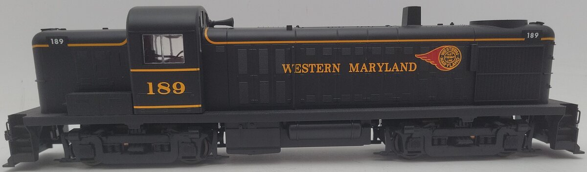Weaver 5006 O Scale Western Maryland Diesel Locomotive #189 (2 Rail) EX/Box
