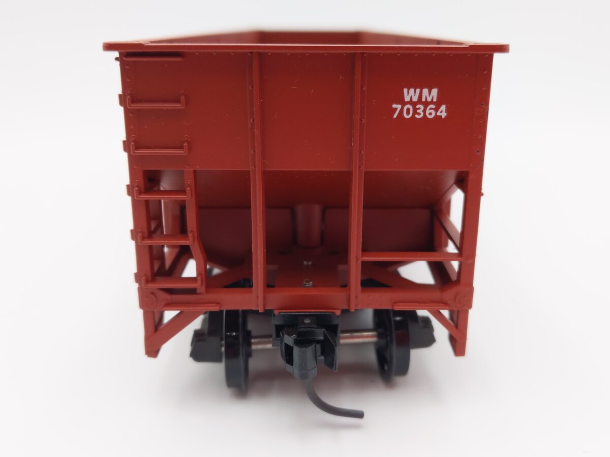 Weaver U18005LD Western Maryland 3 Bay 9 Panel Hopper #70238 (2-Rail) EX/Box
