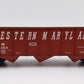 Weaver U18005LD Western Maryland 3 Bay 9 Panel Hopper #70238 (2-Rail) EX/Box