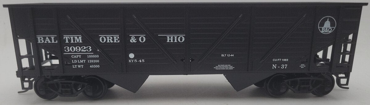 Weaver O Scale 2-Rail Baltimore & Ohio Hopper Car #30923 EX/Box