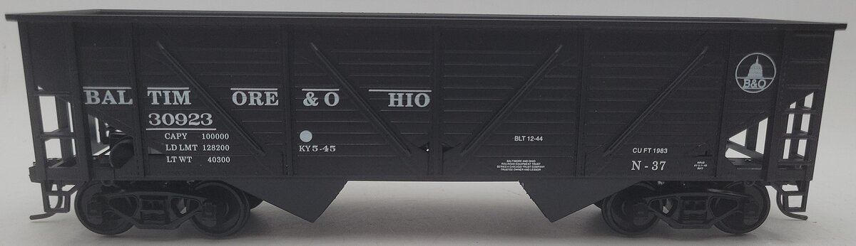 Weaver O Scale 2-Rail Baltimore & Ohio Hopper Car #30923 EX/Box