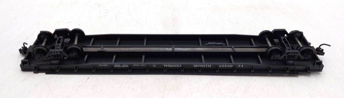 Weaver U2522S O Scale Illinois Central 50' Flatcar #60423 - 2 Rail EX/Box
