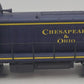 Weaver 5549-S O Scale Chesapeake & Ohio RS-3 Diesel Locomotive #5570 - 2-Rail EX/Box