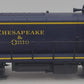 Weaver 5549-S O Scale Chesapeake & Ohio RS-3 Diesel Locomotive #5570 - 2-Rail EX/Box