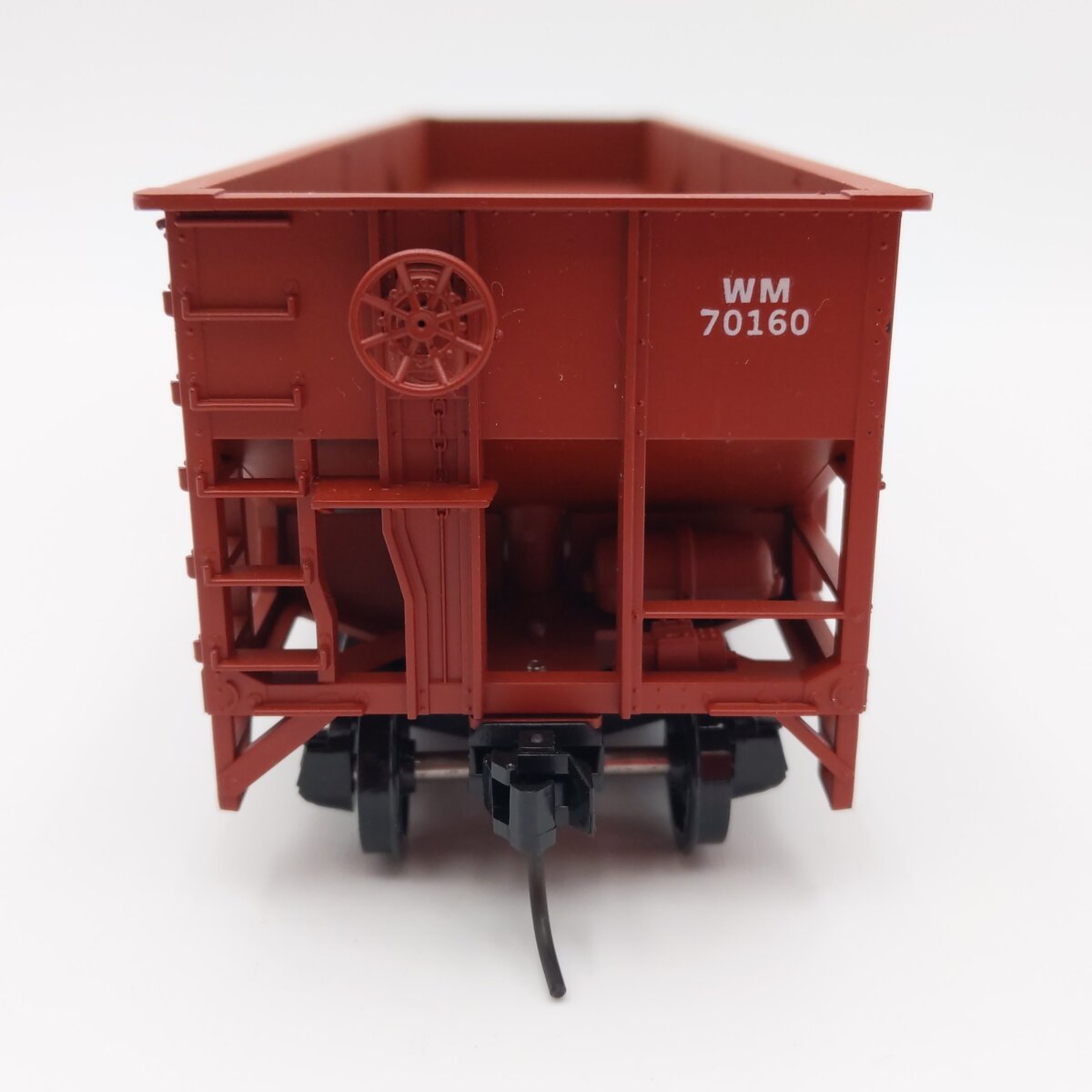 Weaver U18005LD Western Maryland 3 Bay 9 Panel Hopper #70238 (2-Rail) EX/Box