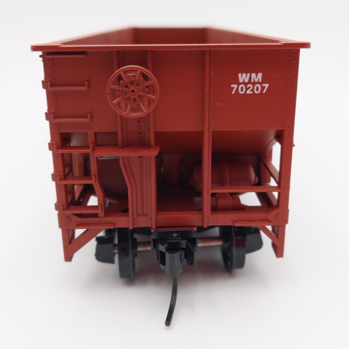 Weaver U18005LD Western Maryland 3 Bay 9 Panel Hopper #70238 (2-Rail) EX/Box