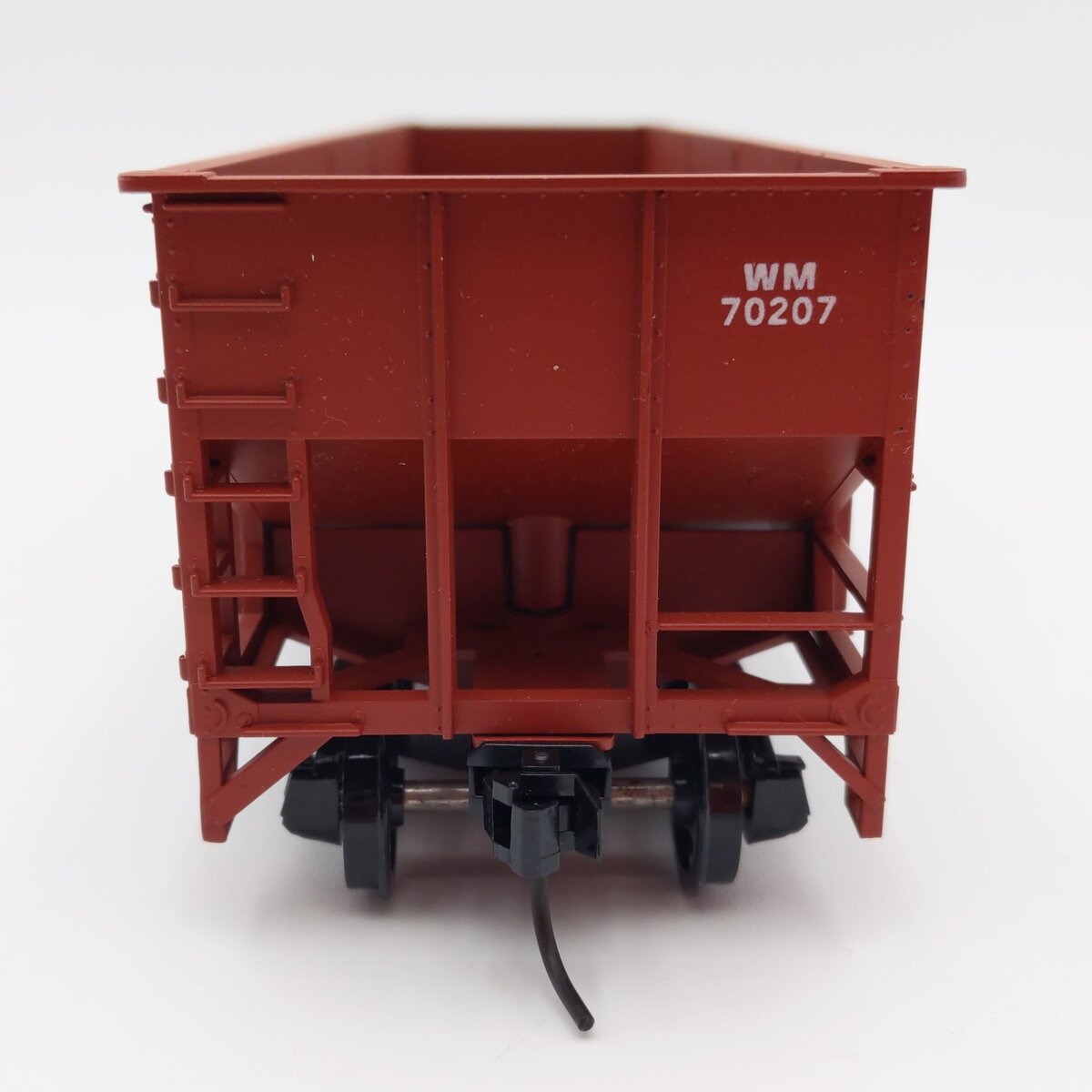 Weaver U18005LD Western Maryland 3 Bay 9 Panel Hopper #70238 (2-Rail) EX/Box