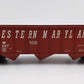 Weaver U18005LD Western Maryland 3 Bay 9 Panel Hopper #70238 (2-Rail) EX/Box