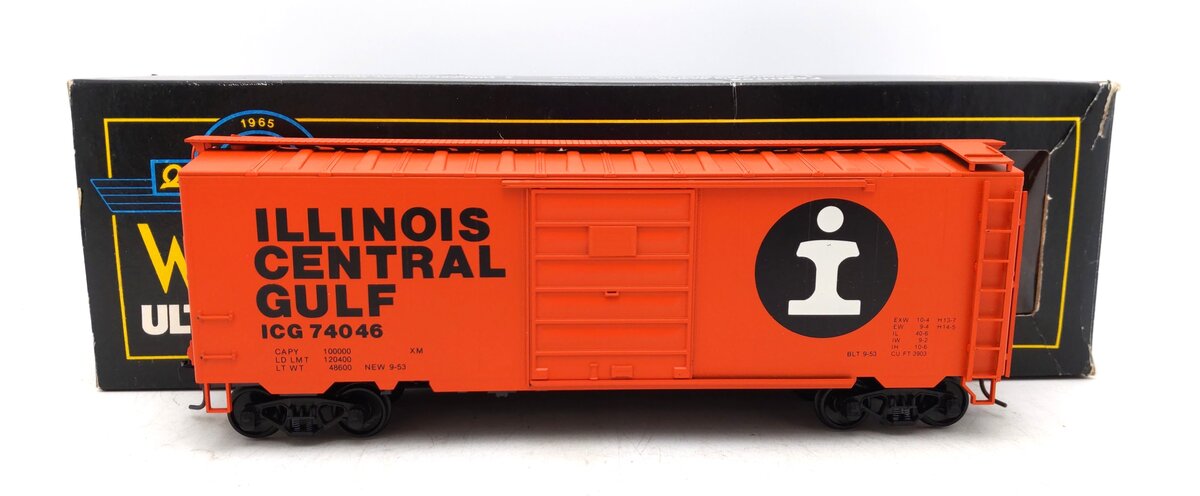 Weaver 1099 ICG P&D Hobby Special Run PS-1 40' Boxcar #74046 [2 Rail] VG/Box