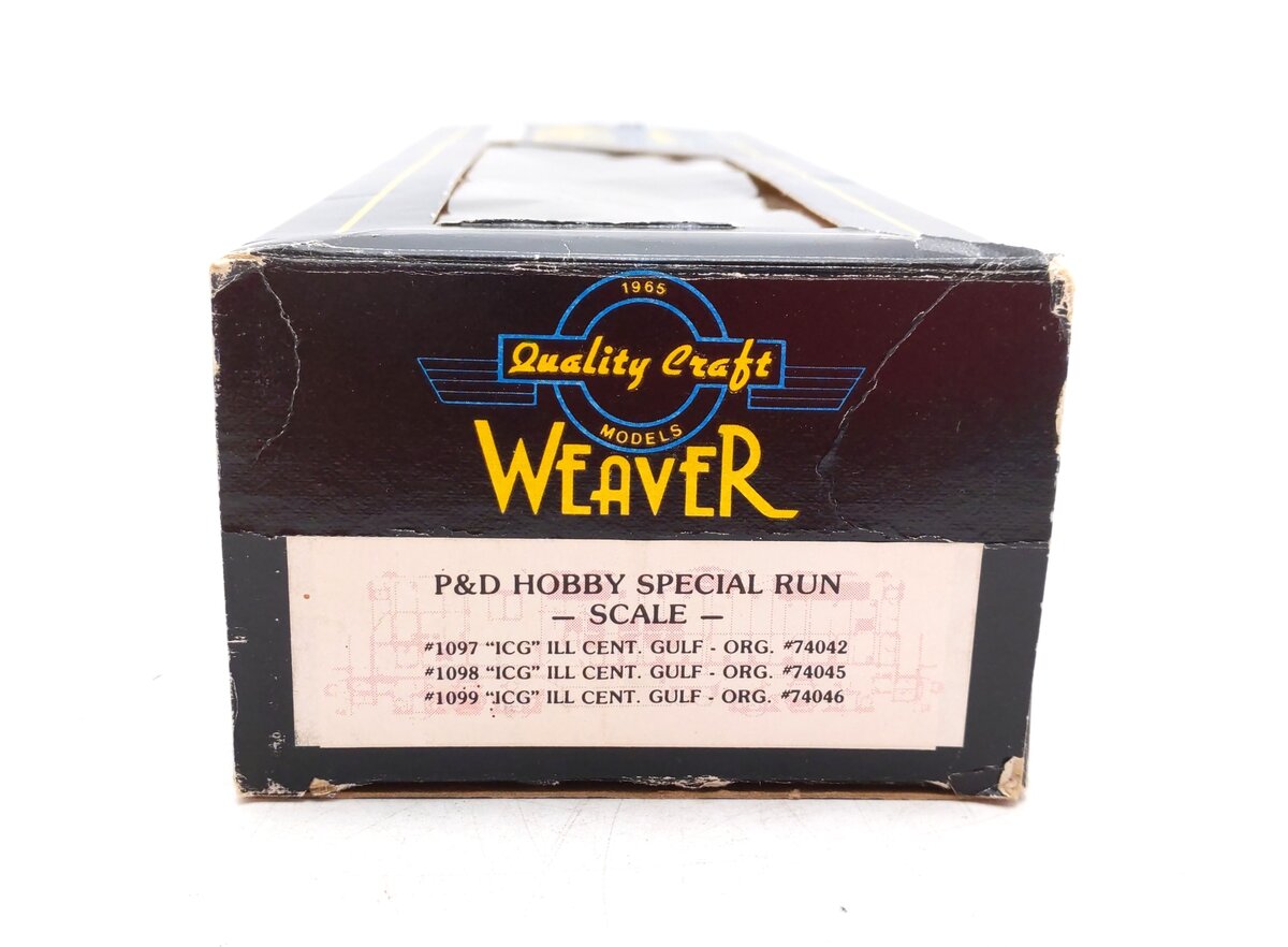 Weaver 1099 ICG P&D Hobby Special Run PS-1 40' Boxcar #74046 [2 Rail] VG/Box