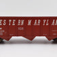 Weaver U18005SD O Scale Western Maryland 3-Bay 9 Panel Hopper #70103 (2-Rail) EX/Box