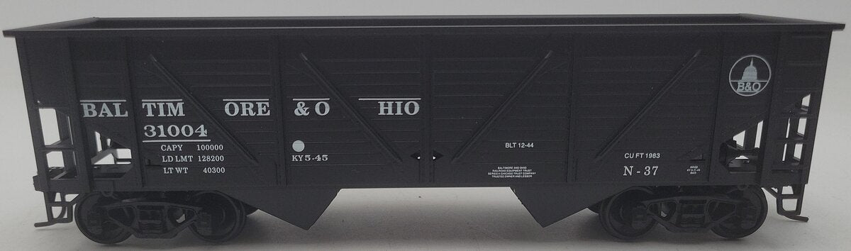 Weaver O Scale 2-Rail Baltimore & Ohio Hopper Car #31004 EX/Box