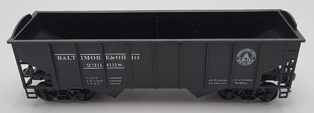 Weaver 950 O Scale Baltimore and Ohio Hopper Car #233638 (2-Rail) LN/Box