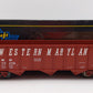 Weaver U18005SD O Scale Western Maryland 3-Bay 9 Panel Hopper #70208 (2-Rail) LN/Box
