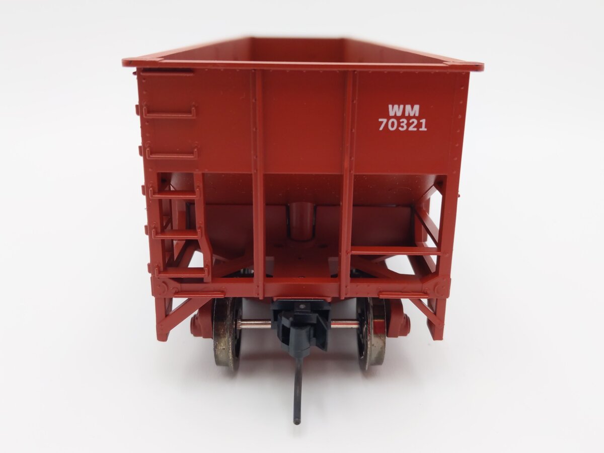 Weaver U18005SD O Scale Western Maryland 3-Bay 9 Panel Hopper (2-Rail) EX/Box