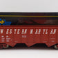 Weaver U18005SD O Scale Western Maryland 3-Bay 9 Panel Hopper #70064 (2-Rail) EX/Box