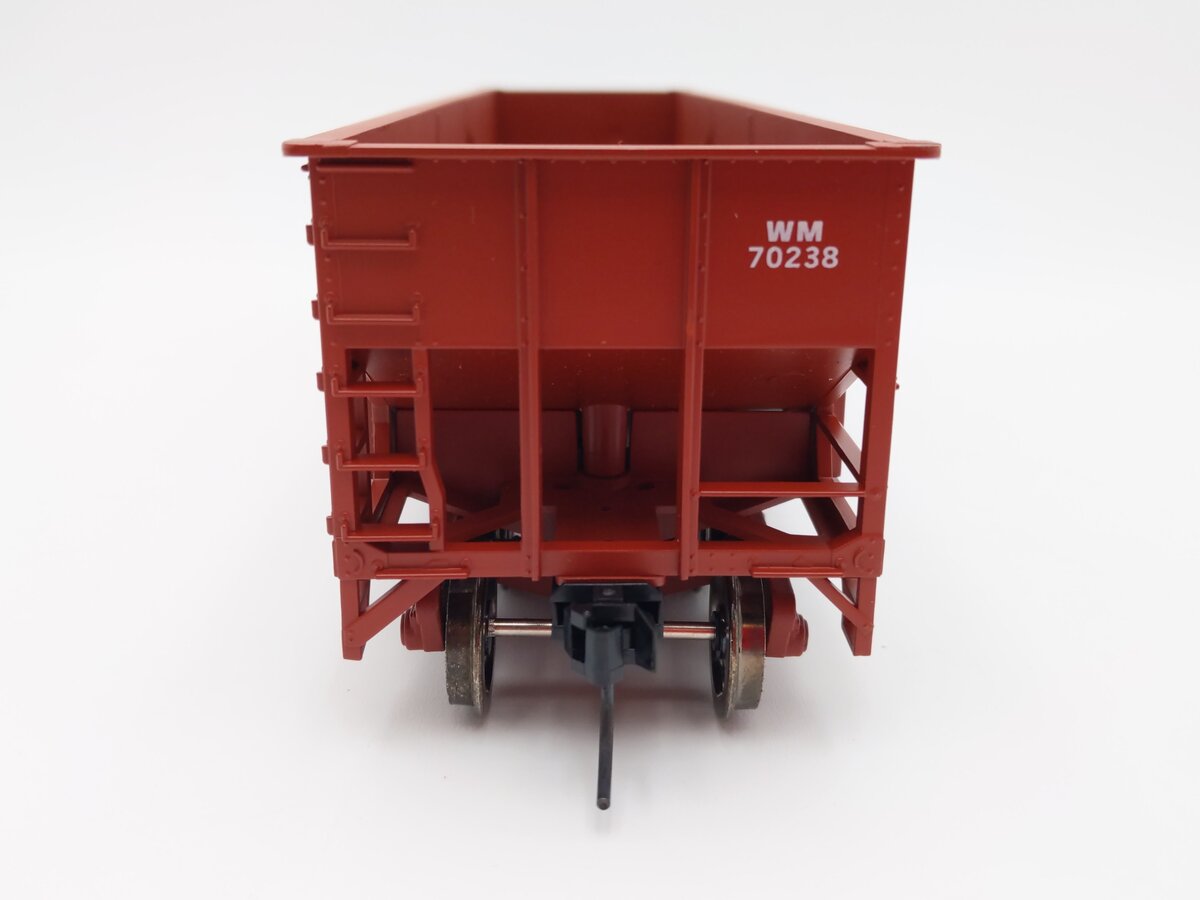 Weaver U18005SD O Scale Western Maryland 3-Bay 9 Panel Hopper #70238 (2-Rail) EX/Box