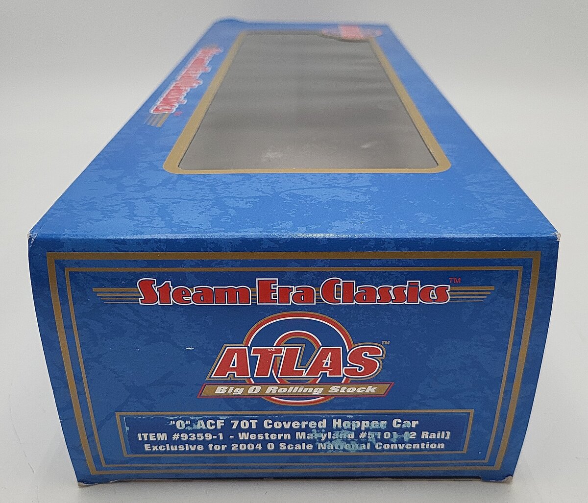 Atlas 9359 O Scale Western Maryland Hopper Car #5101 2-Rail LN/Box