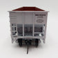 Weaver O Scale Western Maryland 3 Bay Ribbed Hopper #85049 (2-Rail) LN/Box
