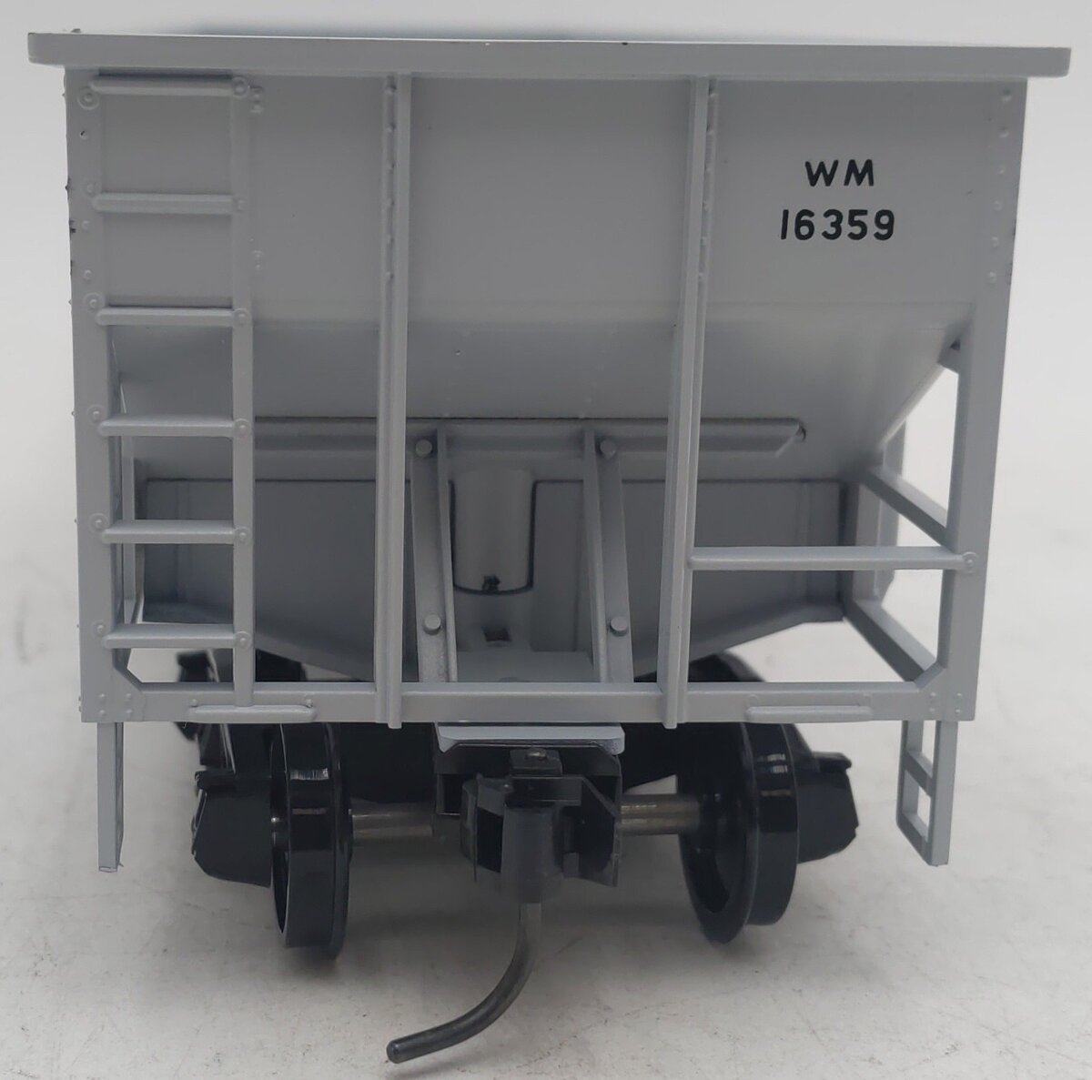 Weaver 2106 O Western Maryland 36' RibbedSide Hopper #16359 (2-Rail) EX/Box
