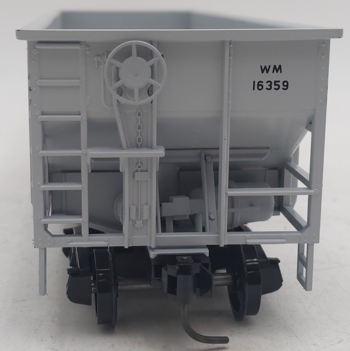 Weaver 2106 O Western Maryland 36' RibbedSide Hopper #16359 (2-Rail) EX/Box