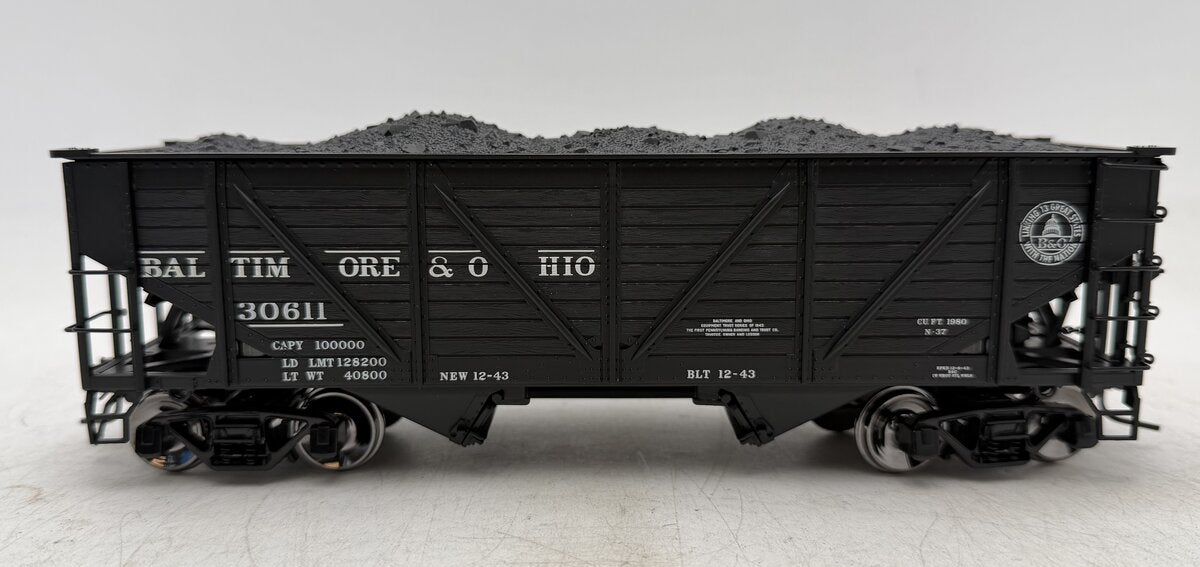 Atlas 7421-10 O Baltimore & Ohio 50 Ton War Emergency Hopper Car #30611 (2 Rail) LN/Box