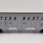 Weaver O Scale Western Maryland 3 Bay Ribbed Hopper #85007 (2-Rail) EX/Box