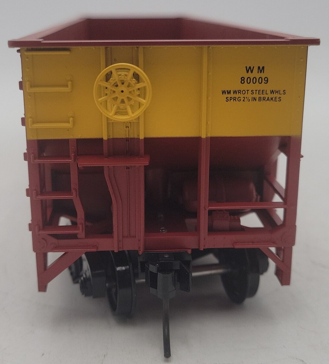 Weaver U2337SD O Scale 2-Rail Western Maryland  Hopper Car #80009 EX/Box