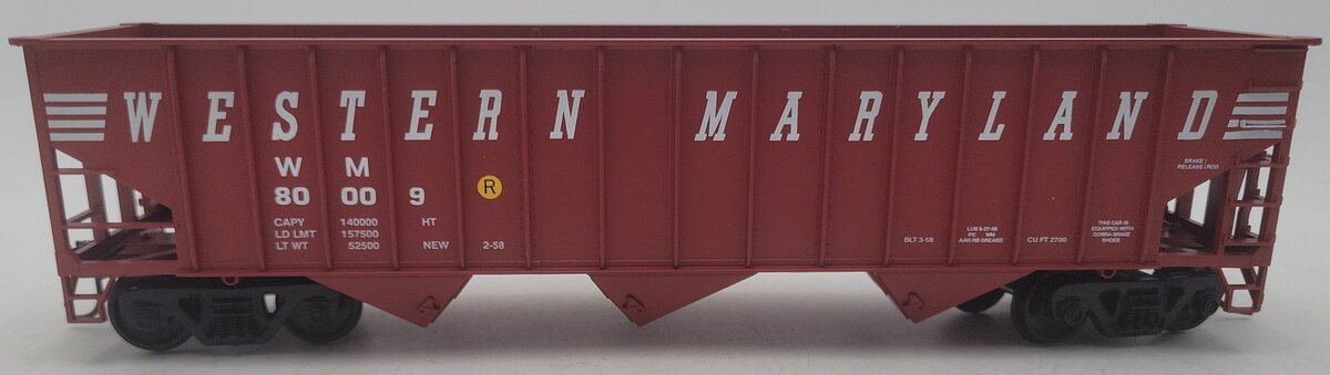 Weaver U2337SD O Scale 2-Rail Western Maryland  Hopper Car #80009 EX/Box