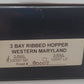 Weaver U2337SD O Scale 2-Rail Western Maryland  Hopper Car #80009 EX/Box