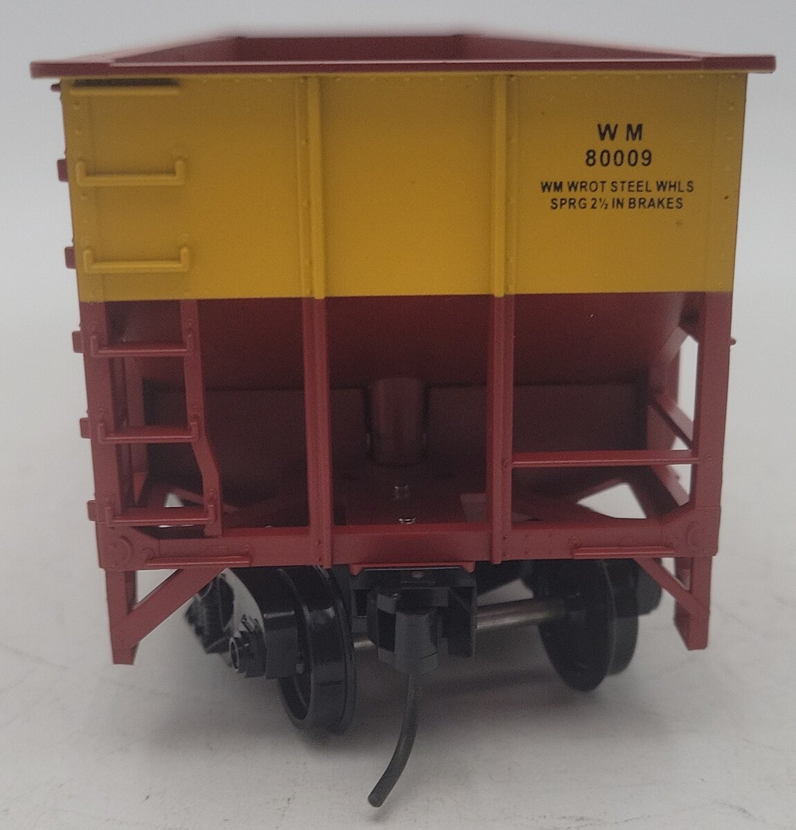 Weaver U2337SD O Scale 2-Rail Western Maryland  Hopper Car #80009 EX/Box