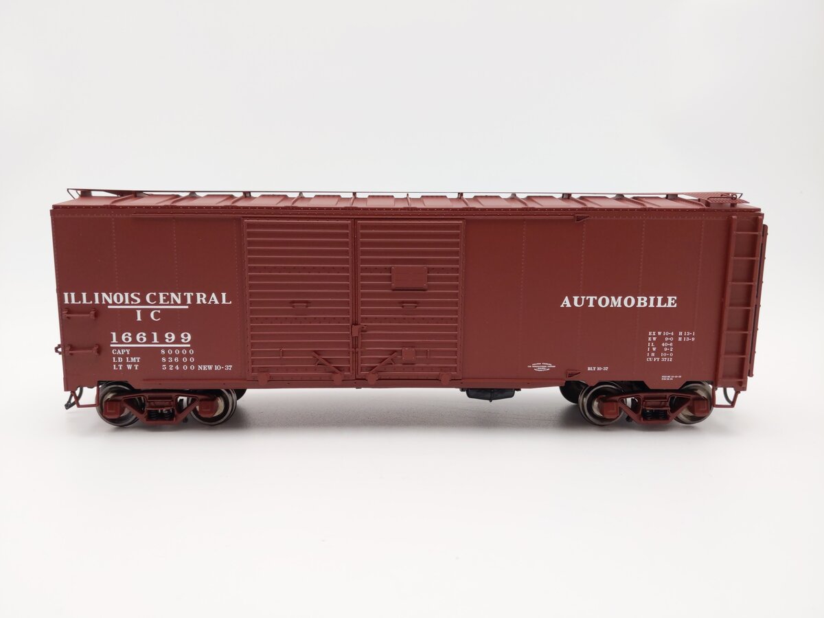 Atlas 3002830-4 O Scale IC 1937 AAR Double Door Boxcar #166199 (2-Rail) EX/Box