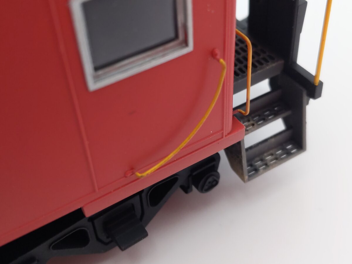 Atlas 7600 O Scale Custom GM&O Extended Vision Caboose #2956 (2-Rail) EX