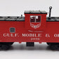 Atlas 7600 O Scale Custom GM&O Extended Vision Caboose #2956 (2-Rail) EX