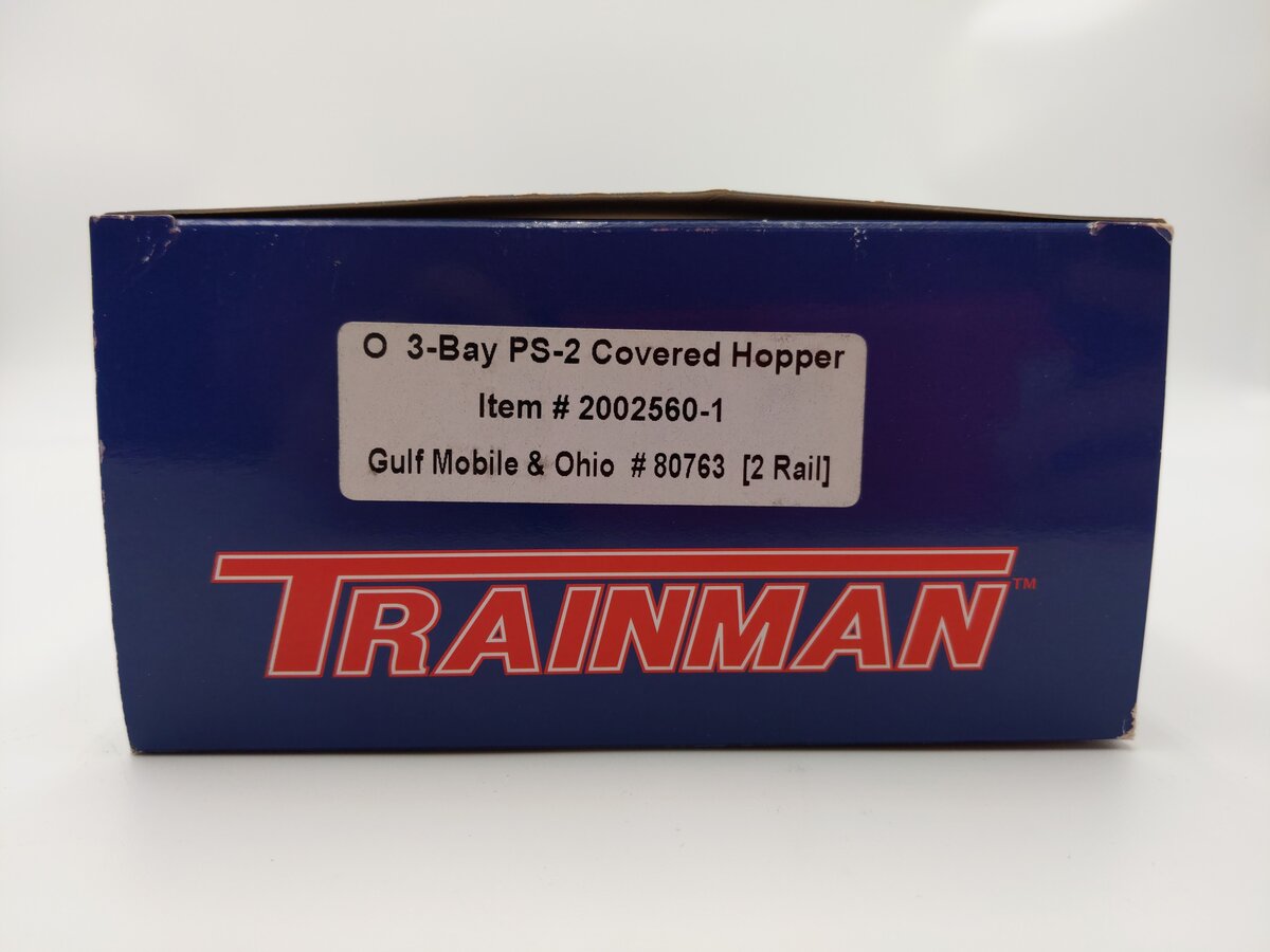 Atlas 2002560-1 O Scale GM&O 3-Bay PS-2 Covered Hopper #80763 (2-Rail) LN/Box