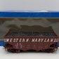 Atlas 7757-1 O Western Maryland 55 Ton Fishbelly Hooper Car #10870 (2 Rail) LN/Box